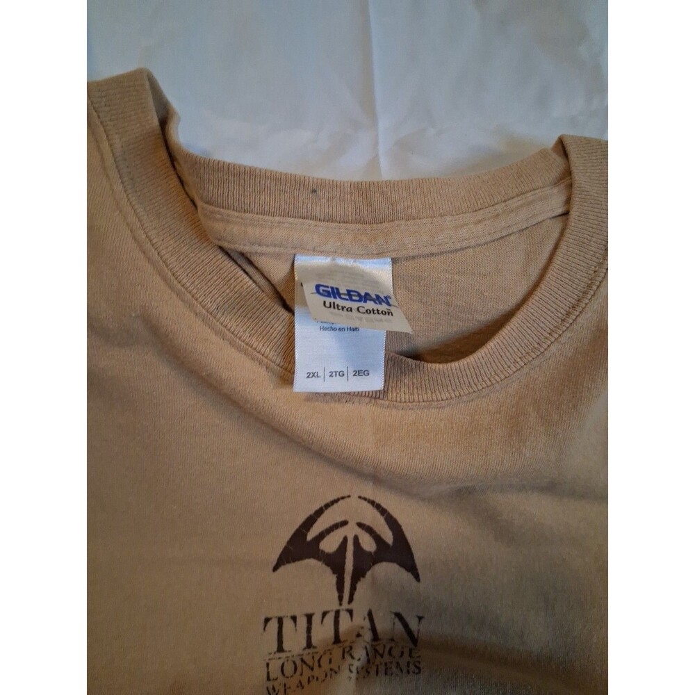 Titan Long Range Weapon Systems Shirt 2x - Picture 2 of 6